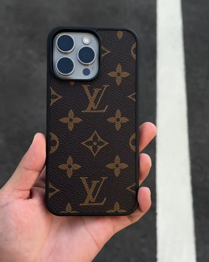 路易威登荔枝紋皮質手機殼-ZUIHANG SHOP